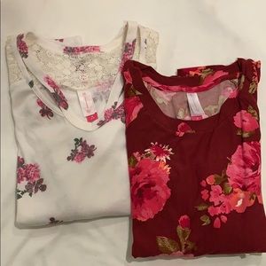 No Boundaries girls tops (2)long sleeve